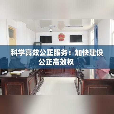 科学高效公正服务：加快建设公正高效权 