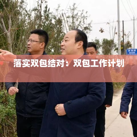 落实双包结对：双包工作计划 