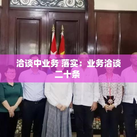 洽谈中业务 落实：业务洽谈二十条 