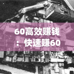 60高效赚钱：快速赚60万的办法 