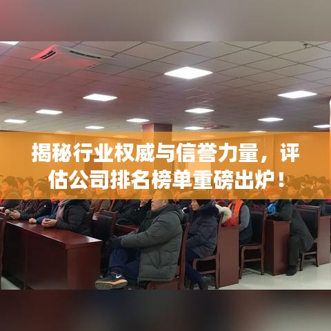 揭秘行业权威与信誉力量，评估公司排名榜单重磅出炉！