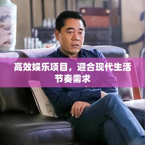 高效娱乐项目，迎合现代生活节奏需求