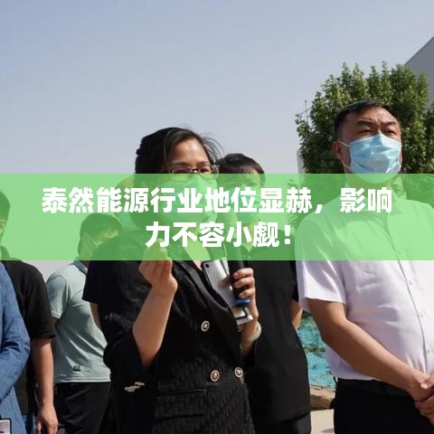 泰然能源行业地位显赫，影响力不容小觑！