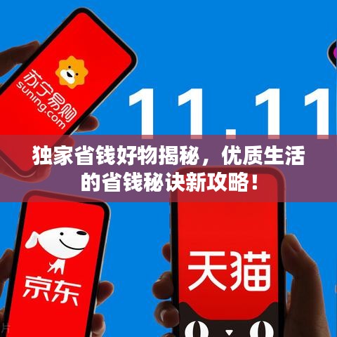 独家省钱好物揭秘，优质生活的省钱秘诀新攻略！