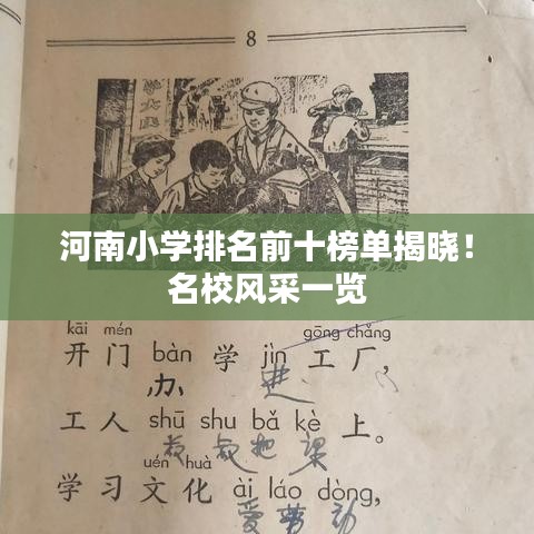 河南小学排名前十榜单揭晓！名校风采一览
