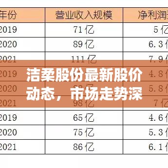 洁柔股份最新股价动态，市场走势深度分析与前景展望
